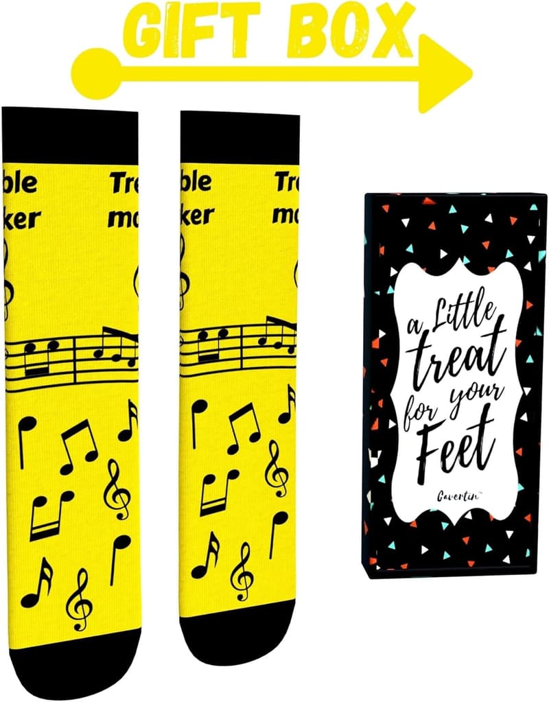 Cat Dad & Dog Dad Socks with Gift Box