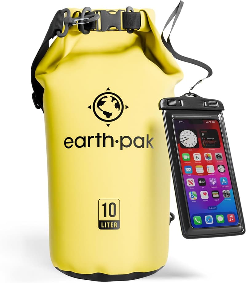 Waterproof Dry Bag Backpack with Phone Case for Kayaking
