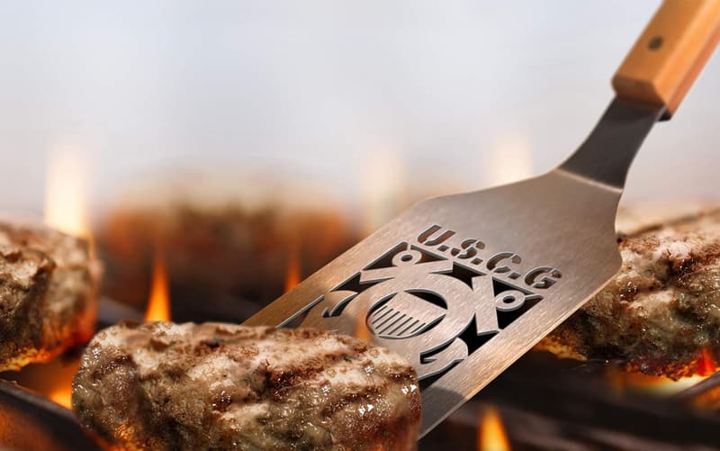 Universal Classic Sportula Stainless Steel Grilling Spatula