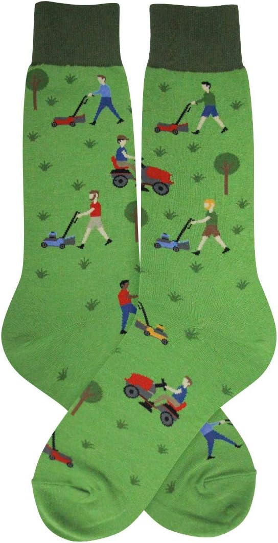 Outdoor-Themed Socks for Men, Sizes 7–12