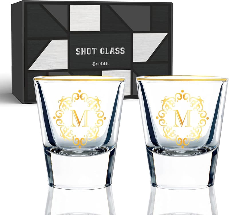 Custom Personalized Shot Glass Set for Tequila & Whiskey Lovers