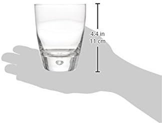 Bormioli Rocco Luna Set of 4 Dishwasher Safe Crystal Glasses