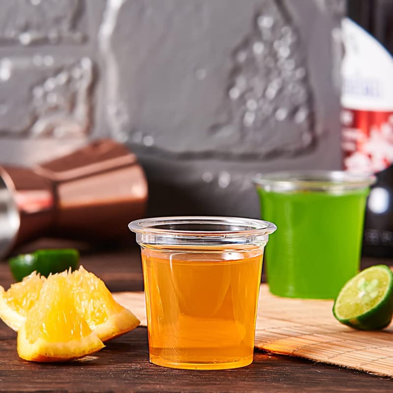 500-Pack 1 oz Clear Disposable Shot Glasses for Parties