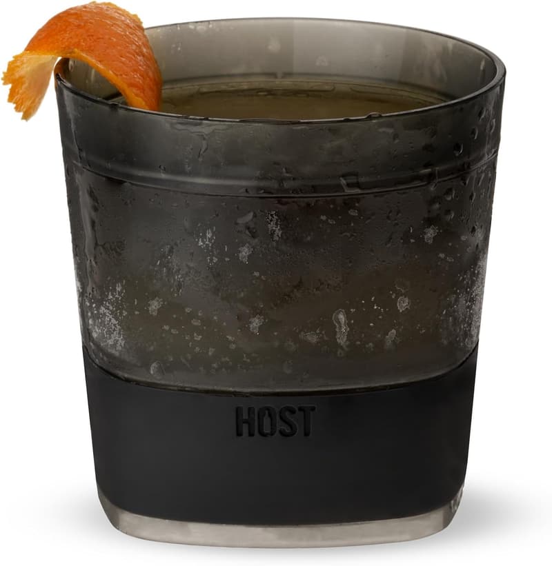 Whiskey Cooling Glass with Silicone Band - Gift for Men