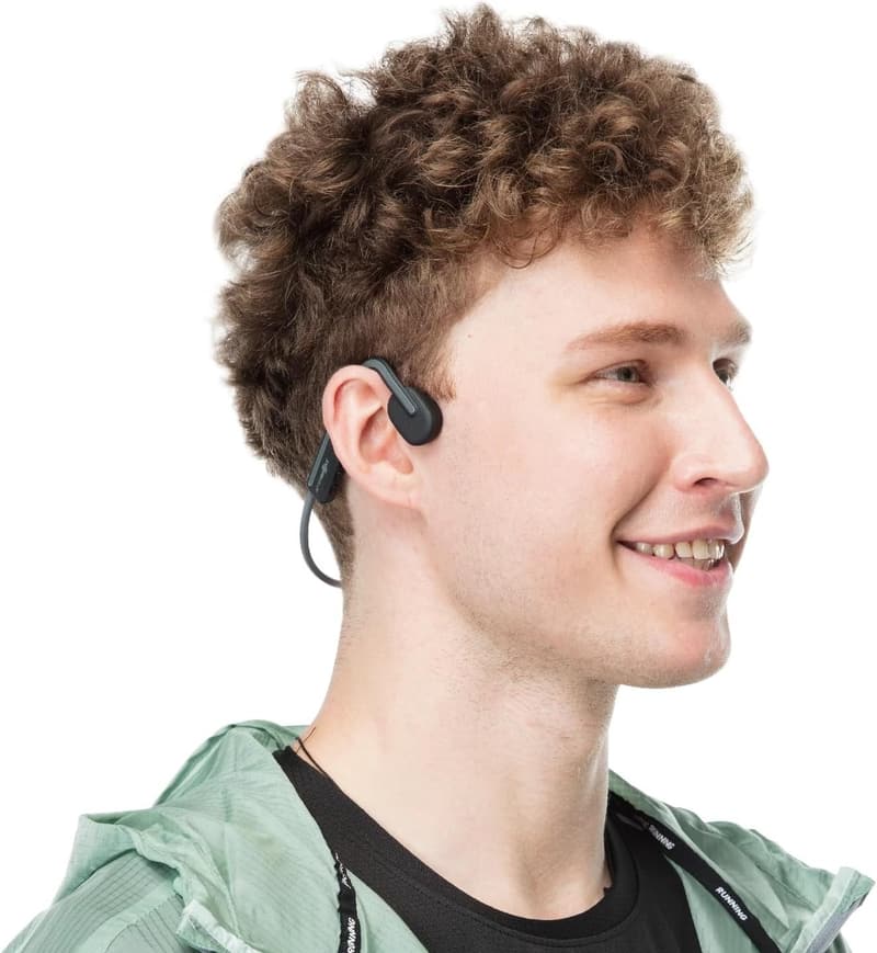 OpenMove Wireless Bone Conduction Headphones - Slate Grey