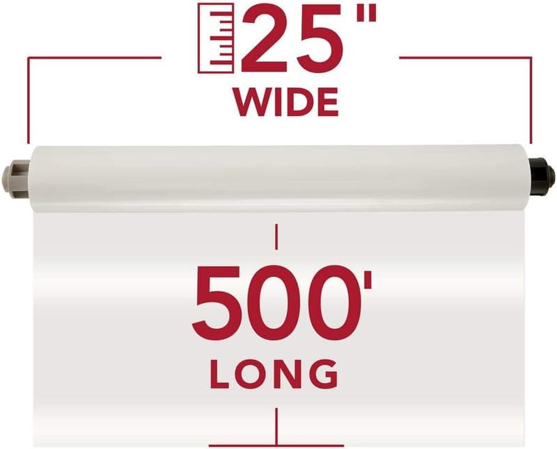 GBC Ultimo 65 Thermal Laminating Film Rolls, 2-Pack, 1.5 mil, 25