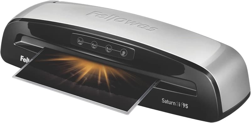 Fellowes Saturn 3i 95 Laminator with Pouch Starter Kit