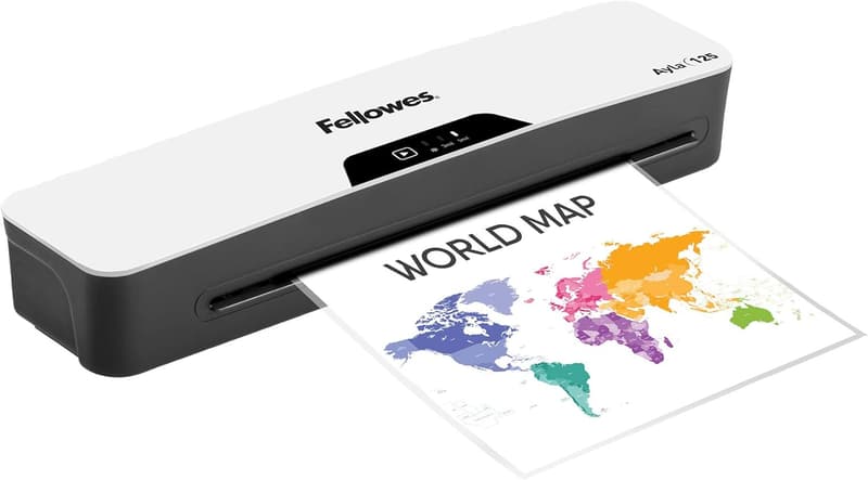 Ayla 125 Laminator with Rapid 1-Minute Warm-Up & Starter Kit