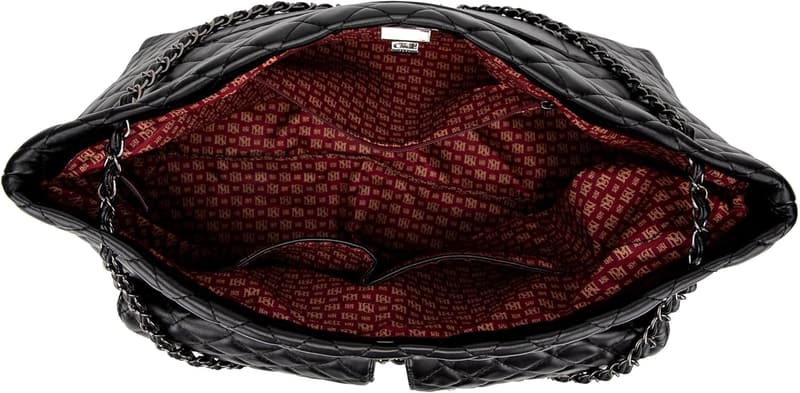 Badgley Mischka Vegan Leather Tote Travel Bag