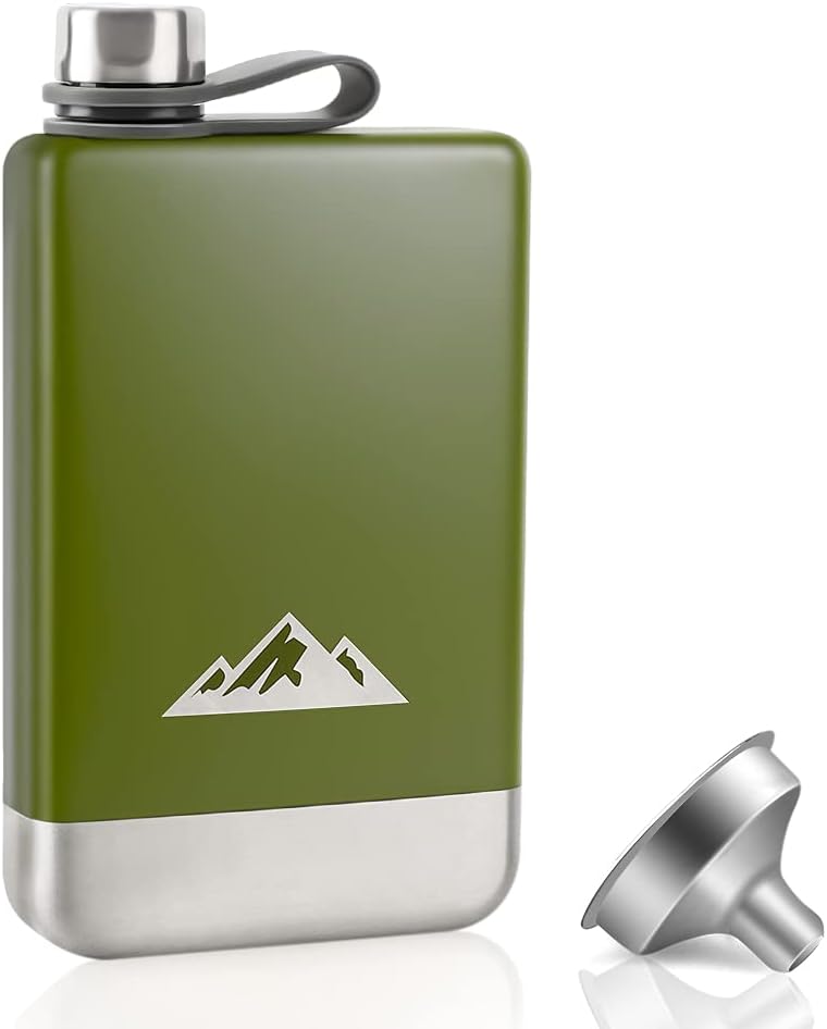 Father's Day 8oz Stainless Steel Hip Flask for Men