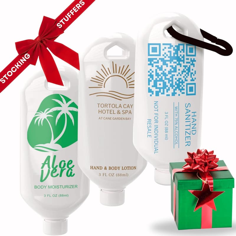 Travel-Friendly Hidden Flask Set - 3-Pack Discreet 4oz BPA-Free Bottles