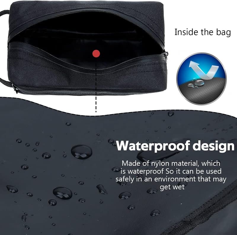 Water-resistant Travel Toiletry Bag for Men and Women