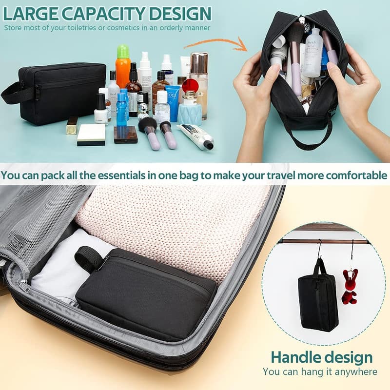 Water-resistant Travel Toiletry Bag for Men and Women
