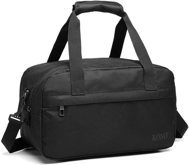 Underseat Carry-On Duffel Bag - 14L Sports Tote in Black