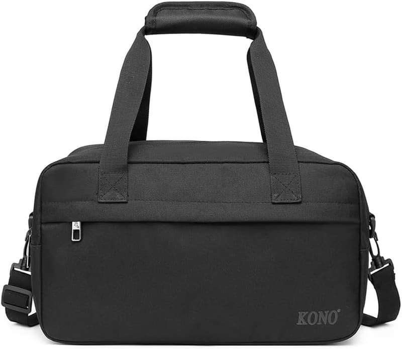 Underseat Carry-On Duffel Bag - 14L Sports Tote in Black