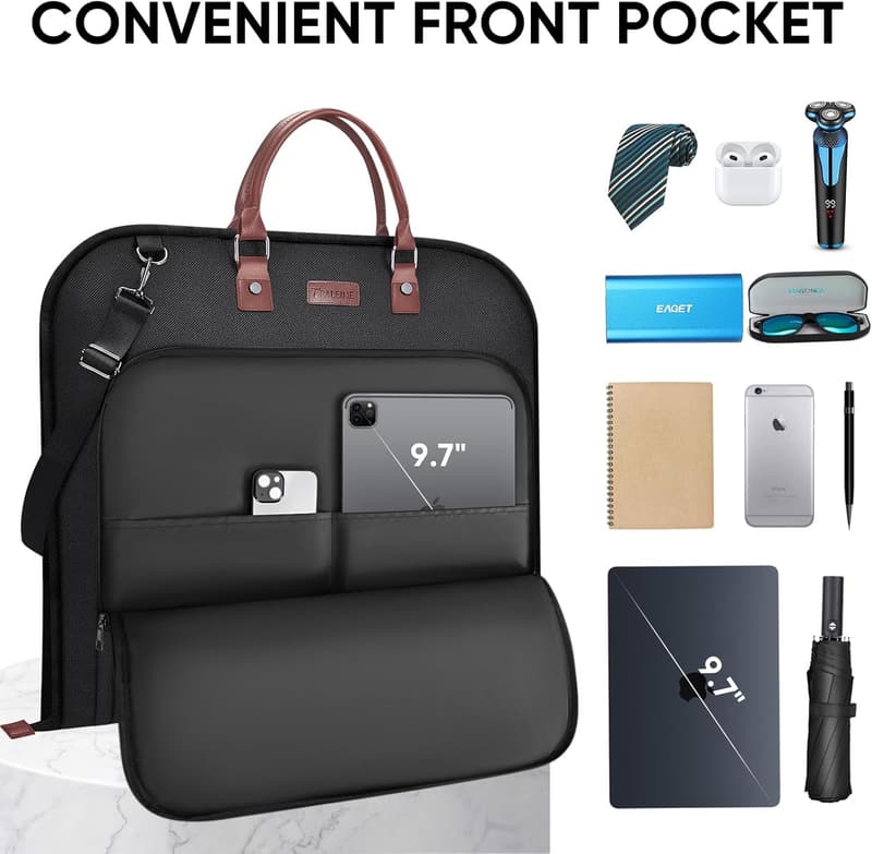 40'' Waterproof Travel Garment Bag for Men