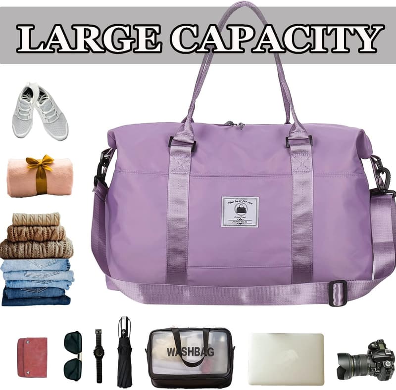 Waterproof Travel Duffle Bag for Men and Women