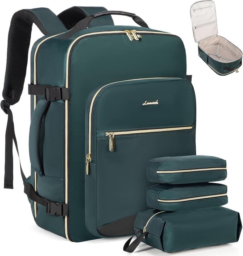 Travel Backpack for Men - 40L Waterproof, Flight Approved