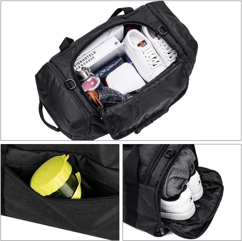 Waterproof Sports Duffle Backpack for Men and Women
