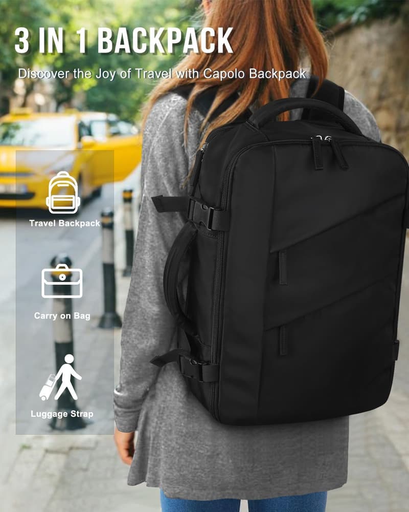 Waterproof Travel Backpack for Laptop - 17