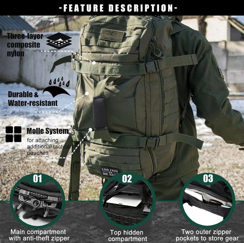 Waterproof Duffle Bag - Versatile Weekender for Men & Women