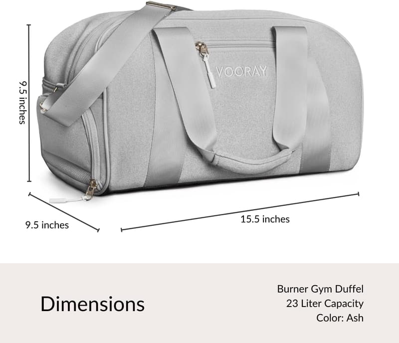 Versatile Gym Duffel Bag for Men and Women with Shoe Compartment