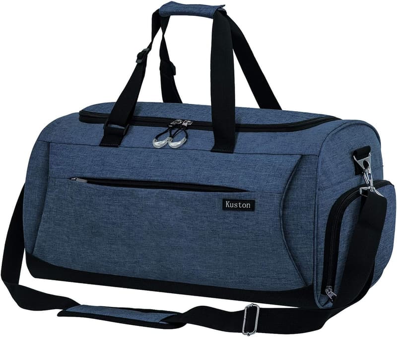 Versatile Gym Duffel Bag with Shoe Compartment & Wet Pocket