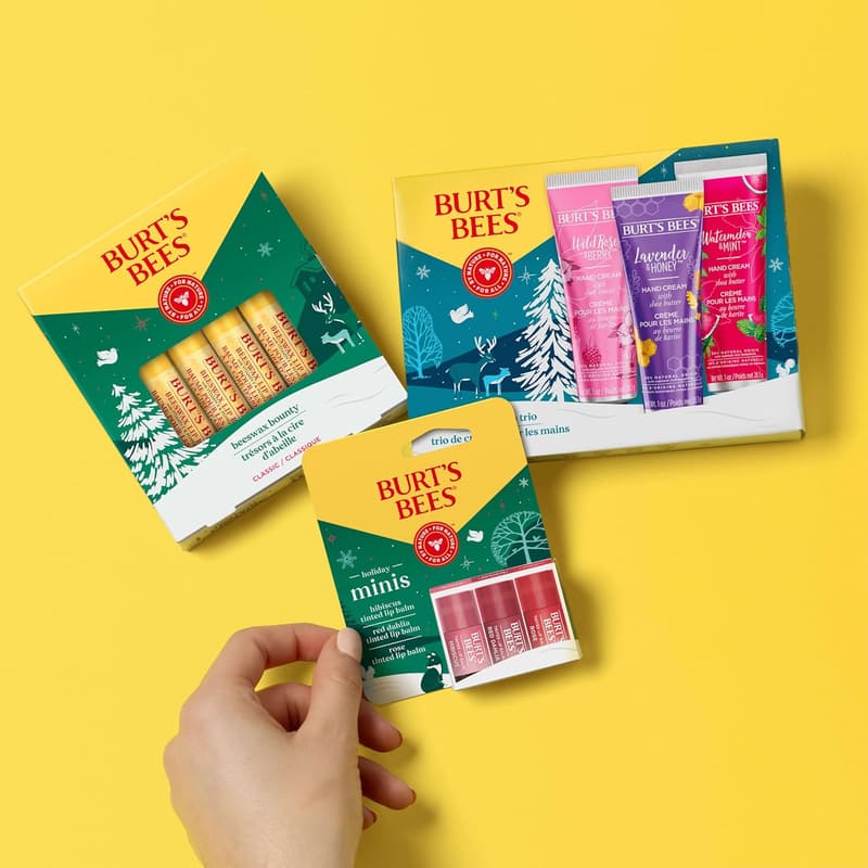 Beeswax Lip Balm 4-Pack - Hydrating Natural Care