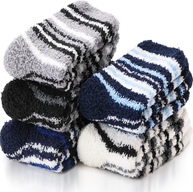 Cozy Fuzzy Cabin Socks for Men and Women