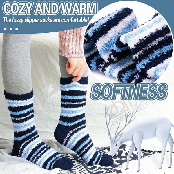 Cozy Fuzzy Cabin Socks for Men and Women
