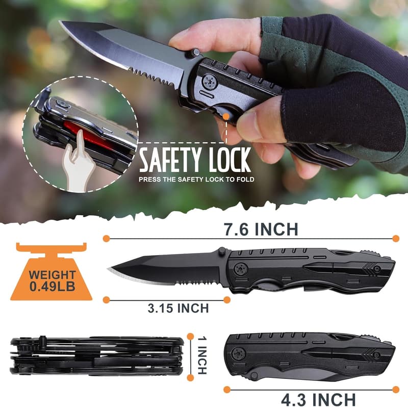 Multitool Christmas Stocking Stuffers for Men
