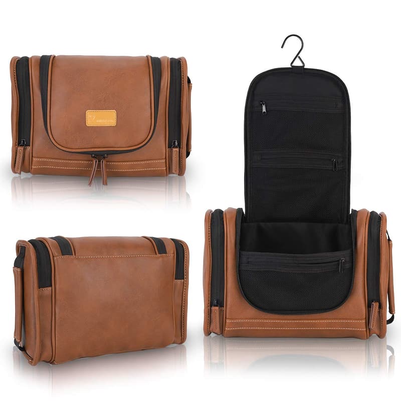 Waterproof Travel Dopp Kit Organizer for Men