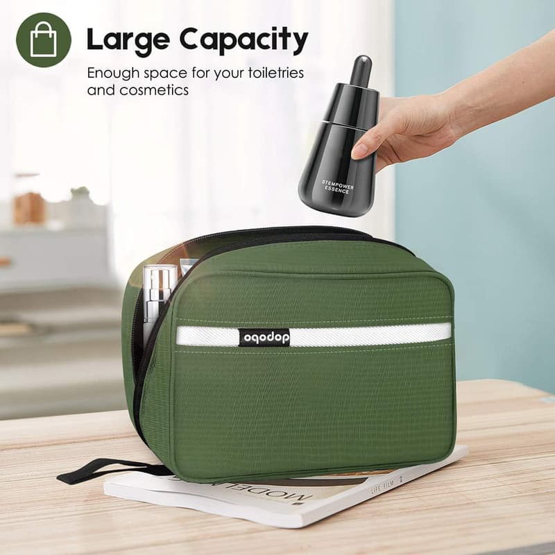 Portable Waterproof Toiletry Bag for Travel and Camping