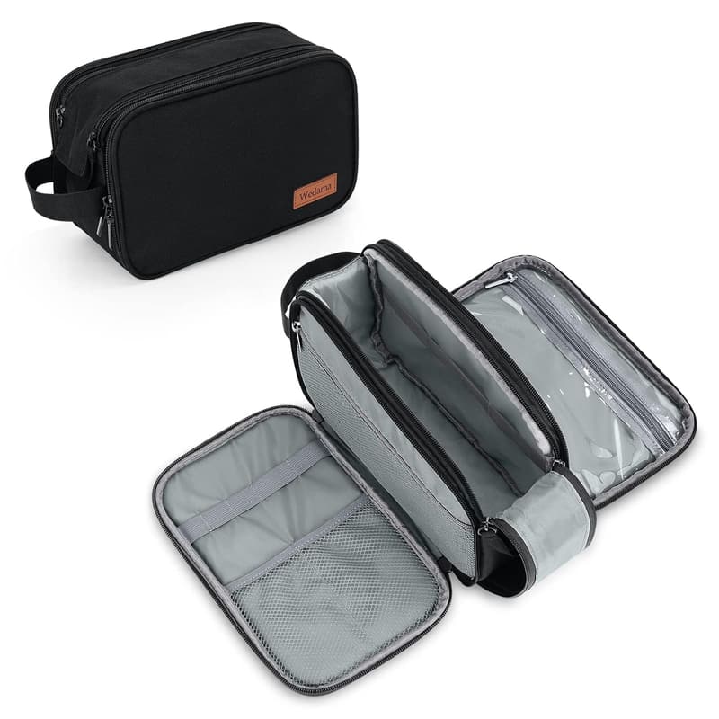 Men's Waterproof Toiletry Bag - Thickened Polyester Dopp Kit