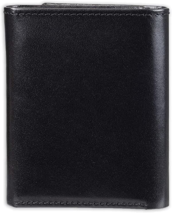 Men's Leather Trifold Wallet by GUESS