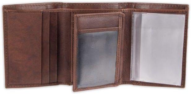 Kenneth Cole Men's RFID Leather Slim Trifold Wallet