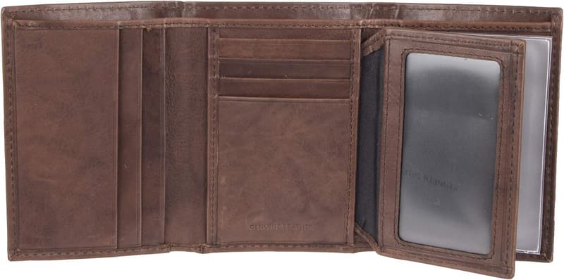 Kenneth Cole Men's RFID Leather Slim Trifold Wallet