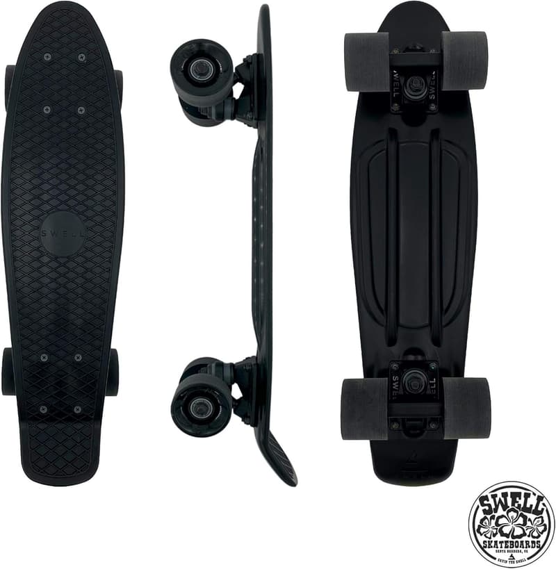 Retro Mini Cruiser Skateboard for Beginners - 22