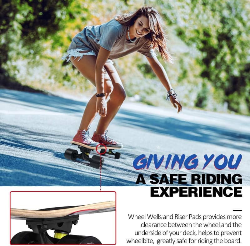 Complete Cruiser Skateboard for Kids and Teens, 27