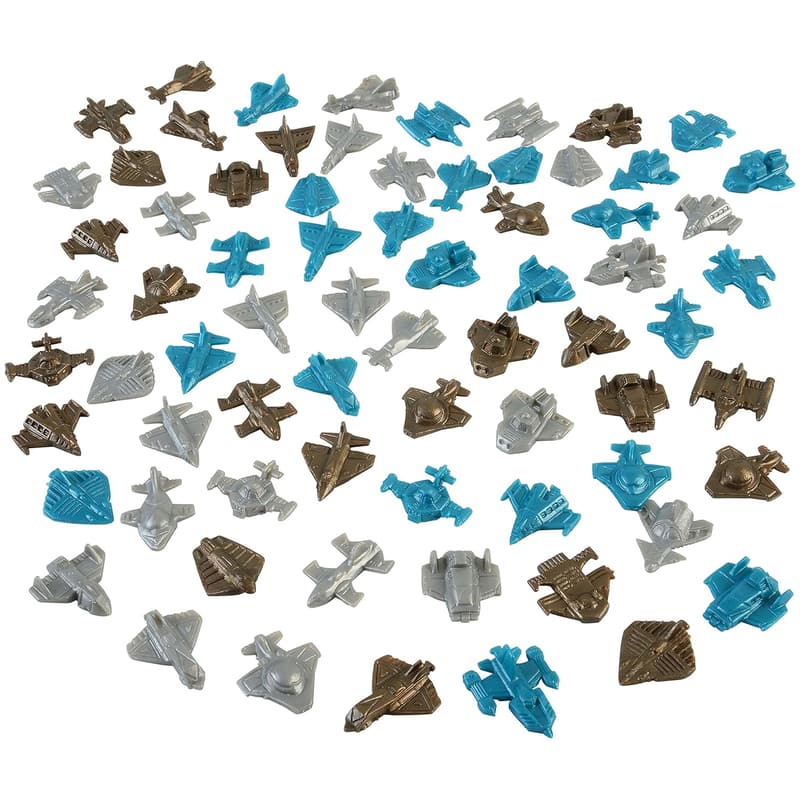 Assorted Color Mini Space Ship Cruisers (Lot of 72)
