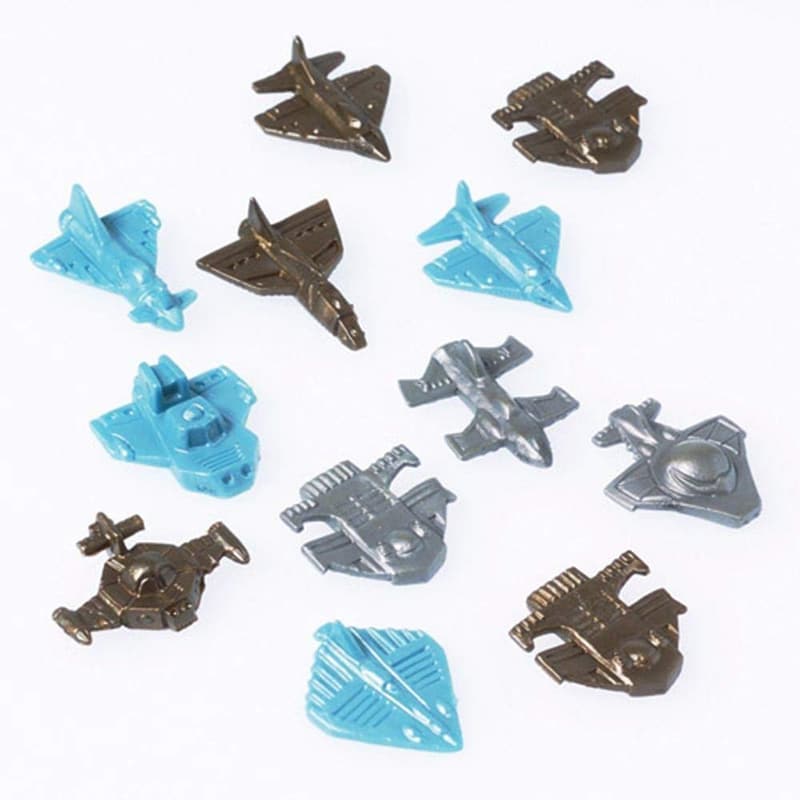 Assorted Color Mini Space Ship Cruisers (Lot of 72)