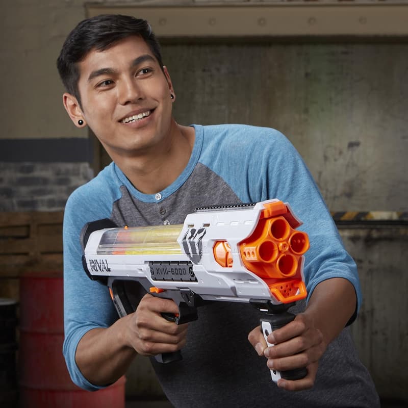 Nerf Rival Hades XVIII-6000 Blaster with Ammo and Flags