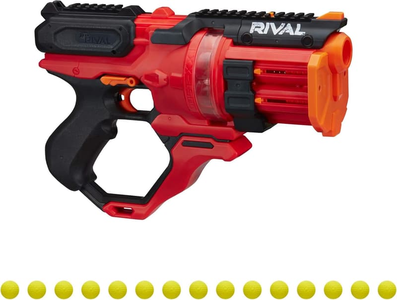 Nerf Rival Roundhouse XX-1500 Red Blaster with 15 Rounds