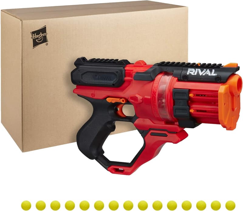 Nerf Rival Roundhouse XX-1500 Red Blaster with 15 Rounds