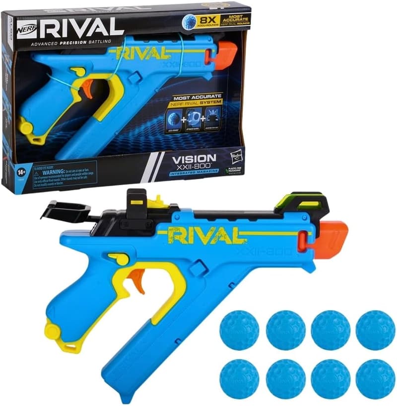 NERF Rival Vision XXII-800 Blaster with Adjustable Sight