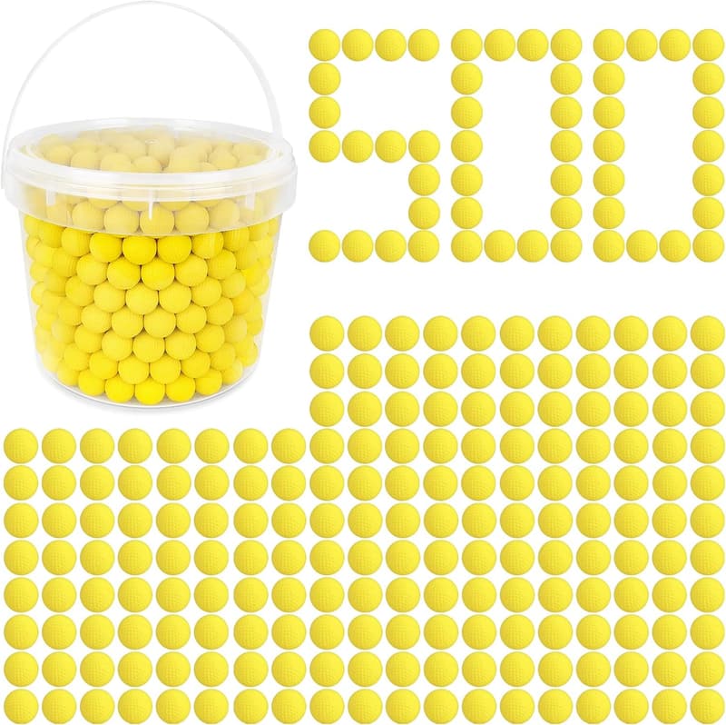 Nerf Rival Gun 500-Piece Yellow Foam Bullet Refill Pack