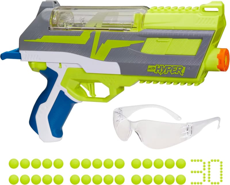 Nerf Hyper Impulse-40 Blaster with 30 Rounds & Eyewear