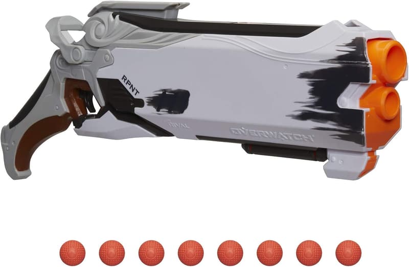 Nerf Overwatch Reaper Wight Edition Blaster with 8 Rival Rounds