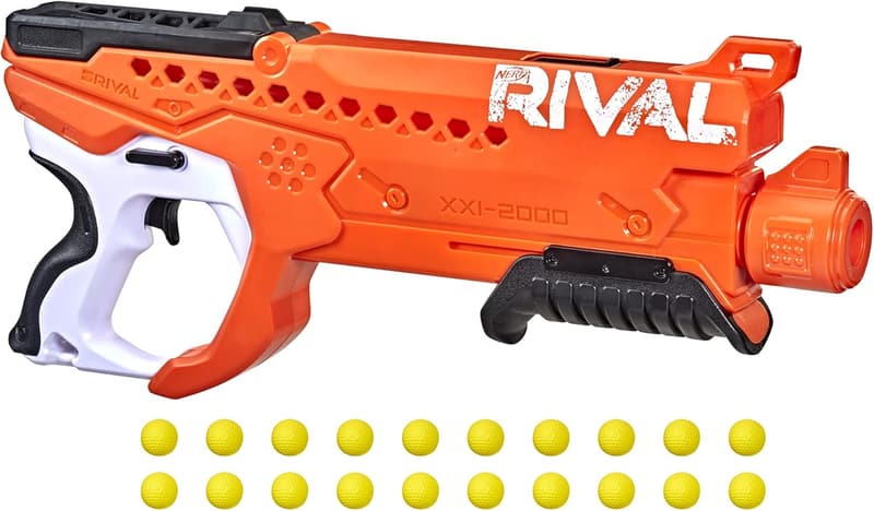 Nerf Rival Helix XXI-2000 Blaster with 20 Curving Rounds