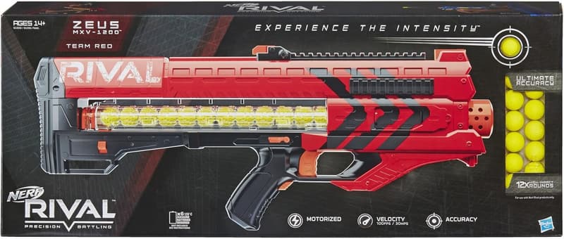 Nerf Rival Zeus MXV-1200 Blaster - Red
